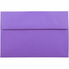 JAM Paper A8 Invitation Envelopes, 5.5 x 8.125, Brite Hue Violet Purple Recycled, 250 Pack (80286H)-Violet recycled envelope