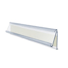 Azar Flip Up Adhesive-Back Nameplate - 8.5" W x 1.25" H - 10 Pack-Sold in Packs of: 10