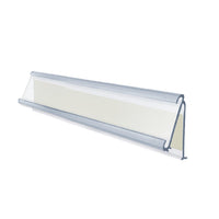 Azar Flip Up Adhesive-Back Nameplate - 8.5" W x 1.25" H - 10 Pack-Sold in Packs of: 10