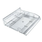 Azar Displays Modular Divider Plastic Bin Tray, 2 Pack (225820)-Made from plastic