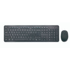 Basic Tech Wireless Keyboard and Mouse - Black-Convenient 2.4GHz wireless connectivity is both quick and reliable