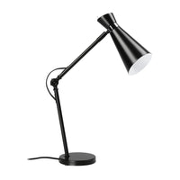 Eglo Sonresa Desk Lamp, 26", Black & Chrome Finish-Table Lamp