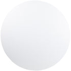 Flash Furniture 72" Round Granite Plastic Folding Table, White-1100 lb. Static Load Capacity