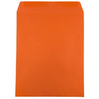 JAM Paper 10 x 13 Open End Catalog Envelopes, Brite Hue Orange Recycled, 100 Pack (87766)-Size: 10" x 13"