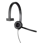 Logitech H570E Mono USB Headset-Ensures enterprise-quality audio and an integrated experience with most all business-grade UC platforms