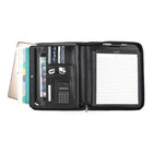 Bugatti Writing Case - Vegan Leather - Black (WRC1001-BLACK)-USB key loop