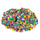 Roylco Double Color Mosaic Squares, 10000 Pack (R-15630)-Made from a stiff cardboard