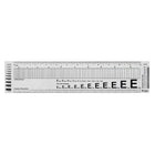 C-THRU Graphic Arts Ruler and Scale, 12”, 12 Pack-16ths to the inch and a leading gauge