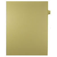 Mark Maker Legal Exhibit Index Tab Buff Single Tabs, 1/25th Cut, Letter Size, No Holes, Number 155, 25 Pack-Buff Single Tabs, 1/25th Cut
