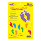 Trend Enterprises Classic Accents Footprints, 108 Pack (T-10929)-Age group and grade: Ages 3 - 15 and grades pre-kindergarten - 9th