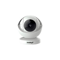 Invidyo Video Baby Monitor - with Night Vision and Two-Way Communication - White-Baby monitor