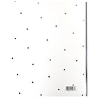 Hilroy West Village Pocket & Prong Portfolio - 11-5/8" H x 9-5/16" W - Black/White-5