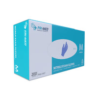 PRIMED Advance Nitrile Examination Gloves - Medium - Blue - 200 Pack-Nitrile Exam Gloves, Medium