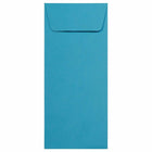 JAM Paper #10 Policy Business Coloured Envelopes - 4.125" x 9.5" - Blue Recycled - 50 Pack-Colour: Blue