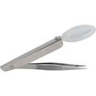 SCN Industrial Splinter Forceps With Magnifier - 3 Pack-Length: 3"