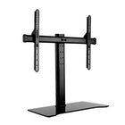 TygerClaw Universal Tabletop Stand for TV and AV Component, (LCD8407BLK)-Universal Tabletop Stand for TV and AV Component