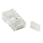 StarTech Cat 6 RJ45 Modular Plug for Solid Wire, 50 Pack-Allows you to easily terminate your Cat 6 cable to the exact length required