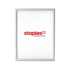 Futech SFM006 Mitered Corner Snap Frame Sign Holder, 30" x 24" x 1/2", Aluminum-Frame size: 24" x 30" ; Image size: 22" x 28