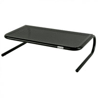 Allsop Metal Art Monitor Stand with 18" Wide Platform, Black (30336)-Clean modern design raises your monitor 5.25 inch to a comfortable and ergonomically correct viewing height to reduce neck strain