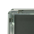 Futech SFM008 Mitered Corner Snap Frame Sign Holder, 38" x 26" x 1/2", Aluminum-Made of anodized aluminum which can prevent from rust or fading
