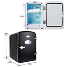 Koolatron Retro Portable 6 Can Thermoelectric Mini Fridge Cooler - 4 L / 4.2 qts - Black-6