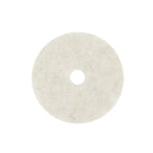 3M Professional Natural Blend Floor Cleaning Pads - White - 20" - 5 Pack-Provides consistent high gloss while minimizing swirl marks