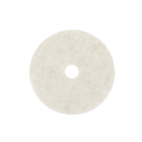 3M Professional Natural Blend Floor Cleaning Pads - White - 20" - 5 Pack-Provides consistent high gloss while minimizing swirl marks