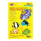Trend Enterprises 6" DieCut Fish Friends Classic Accents, 108 Pack (T-10936)-Dimension: 5.5" - 6"H