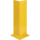 Kleton Upright Protectors, Steel, 7" W x 7" D x 12" H, Safety Yellow-Colour: Safety Yellow