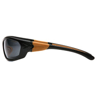 Carhartt Carbondale Safety Eyewear Glasses, Grey Anti-Fog, 6 Pack-Scratch resistant polycarbonate lens with black frame