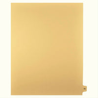 Mark Maker Legal Tabs - Letter Size - Buff - 1/15th cut - 25 tabs per package - 5 packages Pack - Number 75-Buff SingleTabs