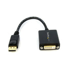 StarTech Display Port to DVI Video Adapter Converter-Simple to use, small form factor converter makes DisplayPort backwards compatible with your DVI-D display