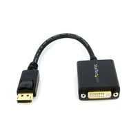 StarTech Display Port to DVI Video Adapter Converter-Simple to use, small form factor converter makes DisplayPort backwards compatible with your DVI-D display