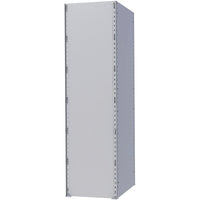 Metalware Boltless Shelving Unit, End Panel, 18" x 88", Light Grey-Assembly Instructions: http://www.metalware.ca/installinter.html