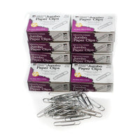 Charles Leonard Jumbo Gem Paper Clips, 100 Pack, 2000 Pack (CHL301E)-Size: Jumbo, 4.7" x 5" x 3.5"