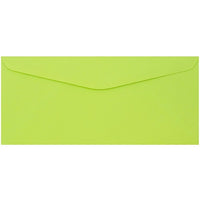 JAM Paper #9 Envelopes - 3 7/8 x 8 7/8 - Ultra Lime Brite Hue - 500 Pack (1532898C)-Colour: Ultra Lime