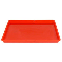 Romanoff Creativitray Fingerpaint Tray, Red, 6 Pack-Red