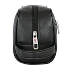 Swissgear PU Toiletry Bag - Black-Made of durable Faux Leather