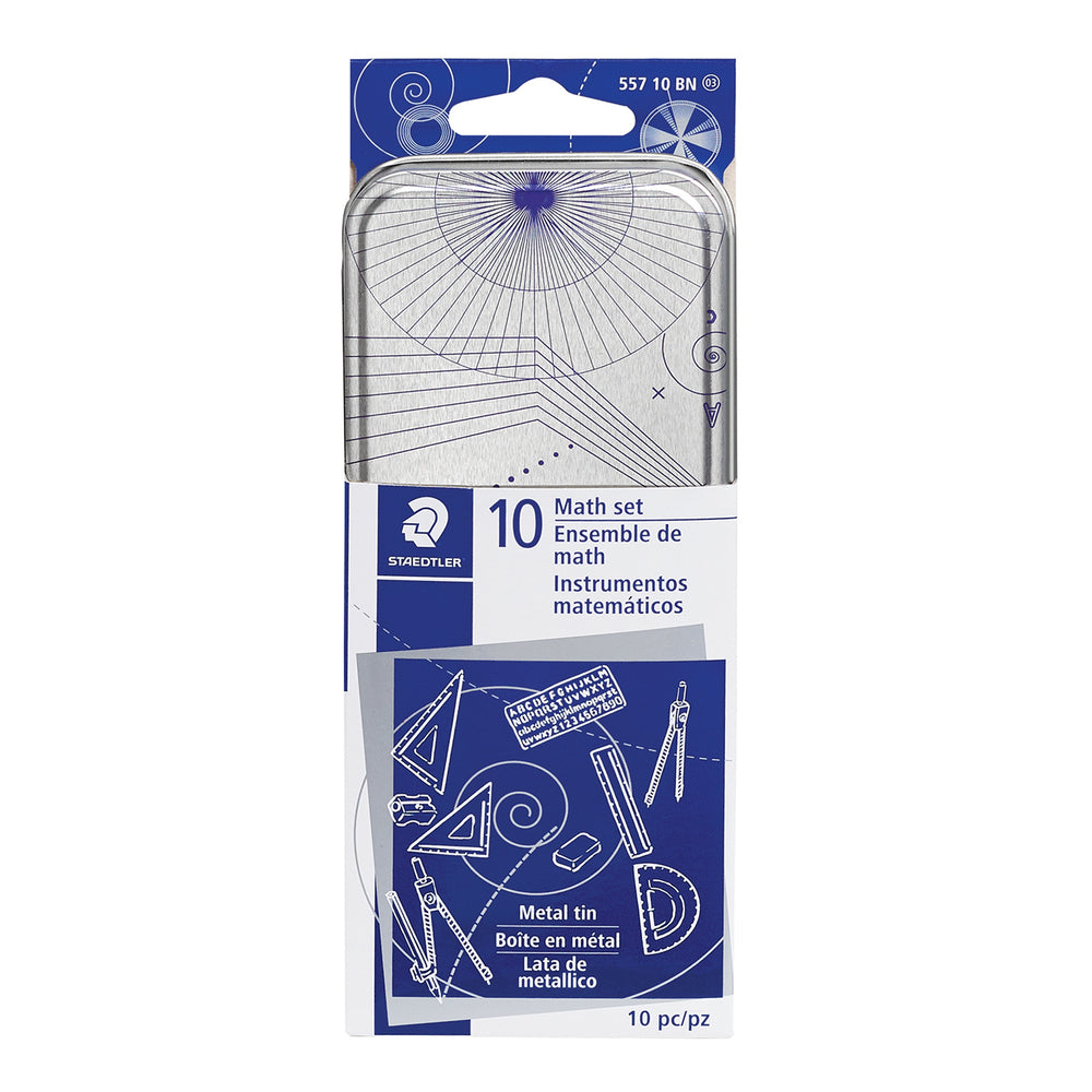 Staedtler Excellence Math Set, 10 Piece | staples.ca Staedtler Excellence Math Set, 10 Piece | staples.ca