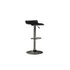 Plata Import Wendolyn Adjustable Stool, Black, 2 Pack-Bar Stool