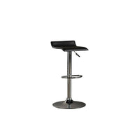 Plata Import Wendolyn Adjustable Stool, Black, 2 Pack-Bar Stool