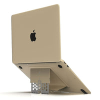 Majextand Ergonomic Adjustable MacBook / Laptop Stand - Gold-6 adjustable elevations