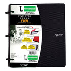 Five Star Flex Notebinder - 80 Sheets - 10-1/2" x 11-1/2" - Assorted Colours-150 sheet Capacity