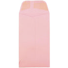 JAM Paper #6 Coin Envelopes, 3 3/8 x 6, Baby Pink, 500 Pack-Pink Envelopes