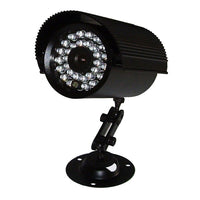 SeqCam Weatherproof IR Colour Security Camera, 4" x 8" x 4", Black-Advanced image sensor produces high resolution video at 540 TV Lines of resolution