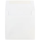 JAM Paper 8 x 8 Square Envelopes, White, 50 Pack (3992315I)-Blank interior for personalized message