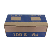 Northern Specialty Die-Cut Coin Box - Nickel - 50 Pack-Coin storage