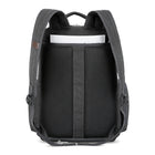 Swiss Gear Poly 17.3" Computer Backpack - Grey-Side zippered pocket for quick access to small items