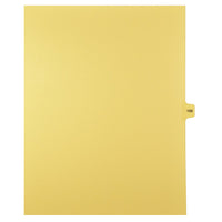 Mark Maker Legal Tabs - Letter Size - Buff - 1/15th cut - 25 tabs per package - 5 packages Pack - Number 158-Buff SingleTabs