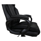 Brassex Linclon Executive Office Chair - Black-Durable, breathable mesh fabric keeps you cool and comfortable during long working hours